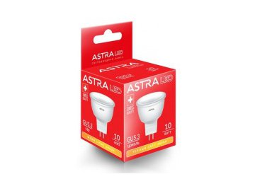 Лампочка astra mr16 10w 3000k в Пинске Электросила