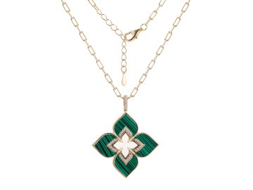 Колье Fresh Jewelry, серебро 925 проба, вставка фианит