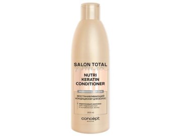 Кондиционер для восстановления волос CONCEPT Salon Total Hydro увлажняющий для профессионального применения, 300 мл