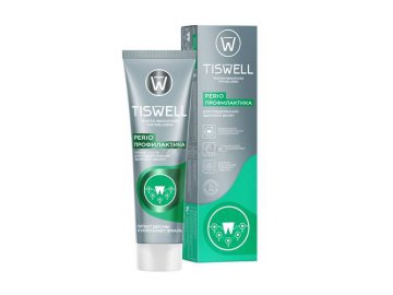 Паста зубная TISWELL для поддержания здоровья десен с троксерутином и гиалуроном, 110 г на акции в магазинах Мила