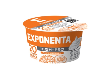 Продукт к/м EXPONENTA с выс сод белка манго-маракуйя 160 г