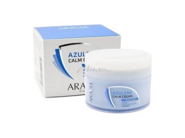 Крем для лица и тела ARAVIA Professional успокаивающий с азуленом, 200 мл