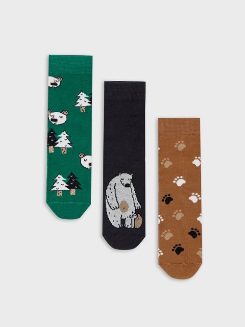 Носки детские в наборе, 3 пары, фото 4 из 10