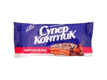 Печенье "СУПЕР-КОНТИК" (шоколад) 100г
