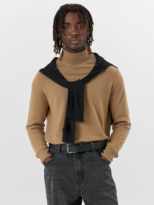 Свитер мужской коричневый, фото 6 из 6