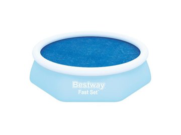 Солнечное покрывало Bestway 58060 для бассейна диаметром 244 см