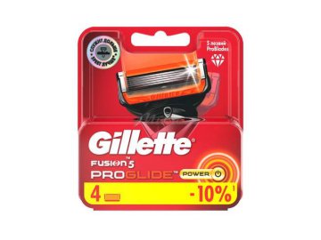 Кассета для бритвы GILLETTE Fusion proglide power, 4 шт.