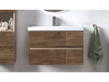 Комплект тумба с умывальником Mondi 800-0-2 навесн (акация)Classica 80 Slim