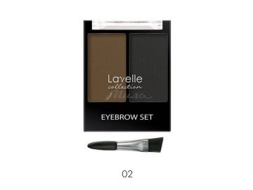 Набор для бровей LAVELLE Collection Eyebrow set, 16 г, тон 02