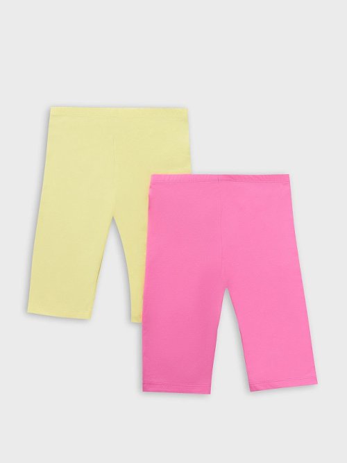 Шорты велосипедки для девочек в наборе, 2 шт, фото 7 из 8