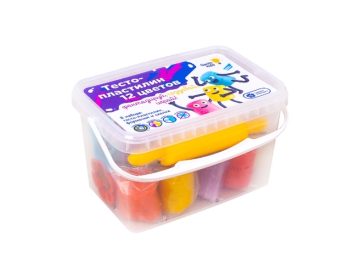 Набор для детской лепки "Тесто-пластилин 12 цветов" арт.TA1068V Корона