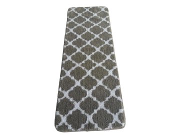Коврик универсальный HomeKO Microfiber 45х120см серо-белый XC258167-1