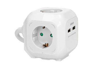 Удлинитель куб ORNO OR-AE-13144-W (белый) 1,4 м