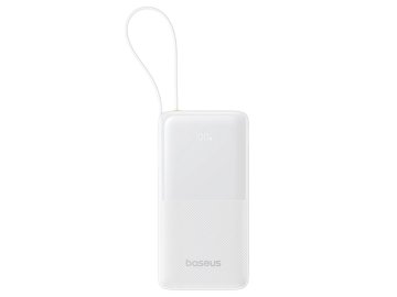 Baseus Bipow 2 Digital Display Power Bank 20000mah 20W (белый)