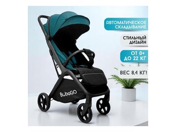 Коляска детская прогулочная BubaGo LUNA BG 154-2 (синий) в Барановичах 5 элемент