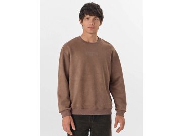 Свитшот мужской бежевый с эффектом замши