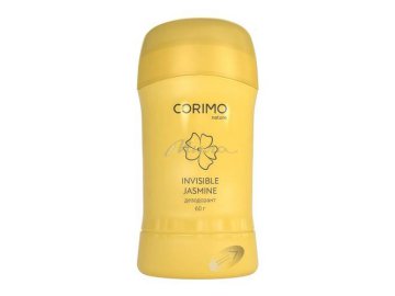 Дезодорант-стик для тела CORIMO Invisible Jasmine твердый гелевый, 60 г