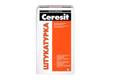 Штукатурка цементная Ceresit, 25 кг