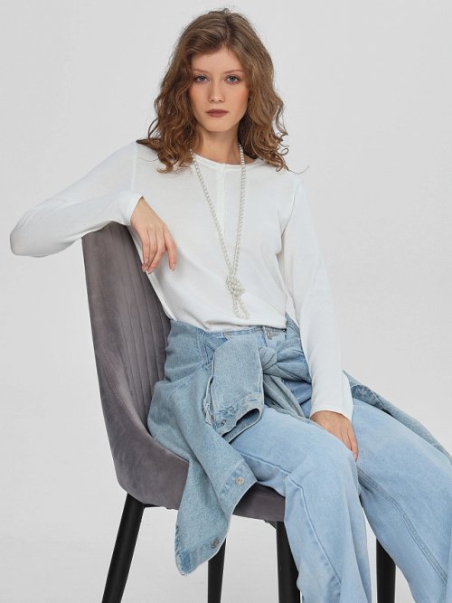 Джемпер женский белый, фото 6 из 6