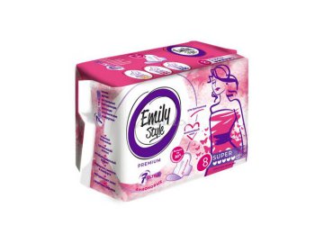 Прокладки женские гигиенические EMILY STYLE, 8 шт