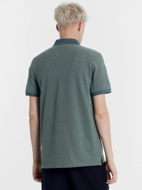 Джемпер мужской в пыльно-зеленом цвете, фото 4 из 6