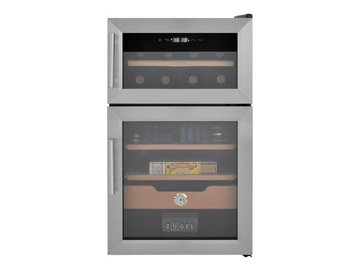 Винный шкаф-хьюмидор ZUGEL ZTH80DX Dual Zone