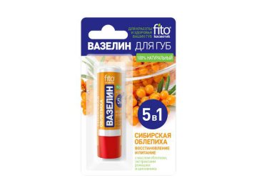 Вазелин д/губ Фитокосметик Сибирская облепиха 4,5г восстановл. и питание