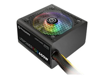 Блок питания Thermaltake Litepower RGB 650W LTP-650AL2NK