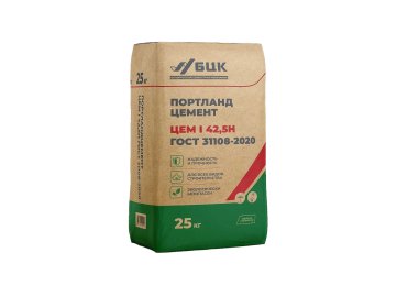 Портландцемент ПЦ 500 Д0 ЦЕМ I 42,5H, 25 кг