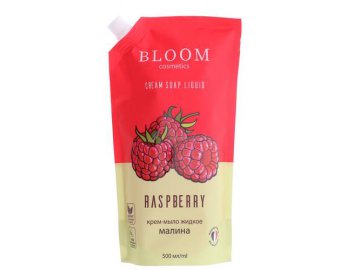 Мыло жидкое BLOOM Малина дой-пак, 500 мл Мила