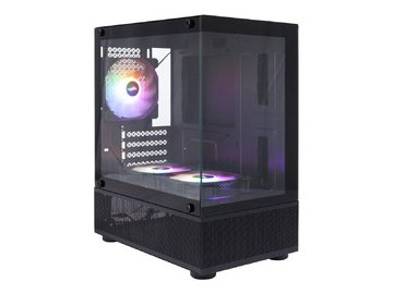 Корпус 1stPlayer MIKU Mi2-A Mi2-A-BK-2F1R-1F1 (черный)
