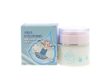 Крем для лица ELIZAVECCA Aqua Hyaluronic Acid Water Drop Cream Увлажняющий с Гиалуроновой кислотой, 50 мл