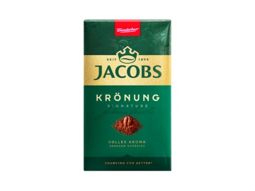 Кофе Jacobs Kronung жареный молотый 500г Германия