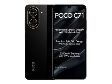 Смартфон POCO C71 4GB/64GB Black RU