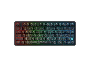 Проводная игровая клавиатура MCHOSE Jet 75 Hall Effect Magnetic Switch Gaming Kailh Magnetic God Switch (черный) из каталога 5 элемент