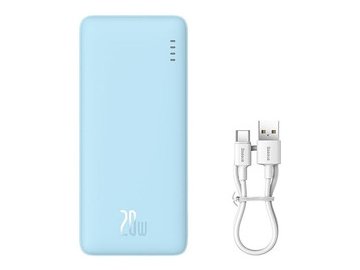 Внешний аккумулятор Baseus Airpow Fast Charge Power Bank 20W 20000mAh (голубой)