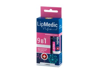 Помада для губ INES LipMedic 9в1 гигиеническая, 4.5 г