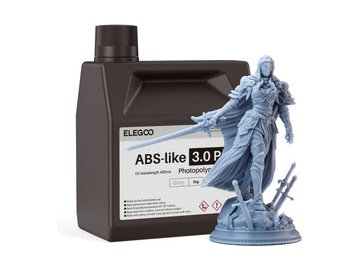 Фотополимерная смола ELEGOO ABSlike V3.0 Pro 50.103.0354 (серый)