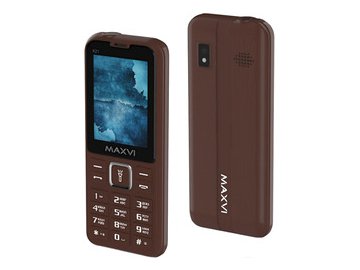 Мобильный телефон Maxvi K21 (коричневый)