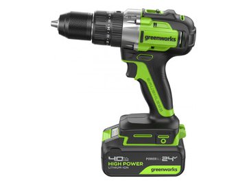 Ударная дрель-шуруповерт Greenworks GD24DD60 3704107CUB