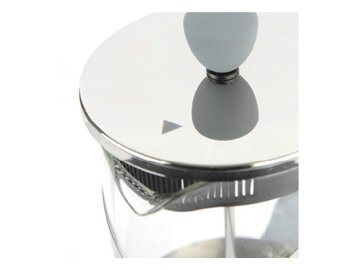 Френч-пресс Rondell Crystal Grey RDS-838 в Пинске 5 элемент