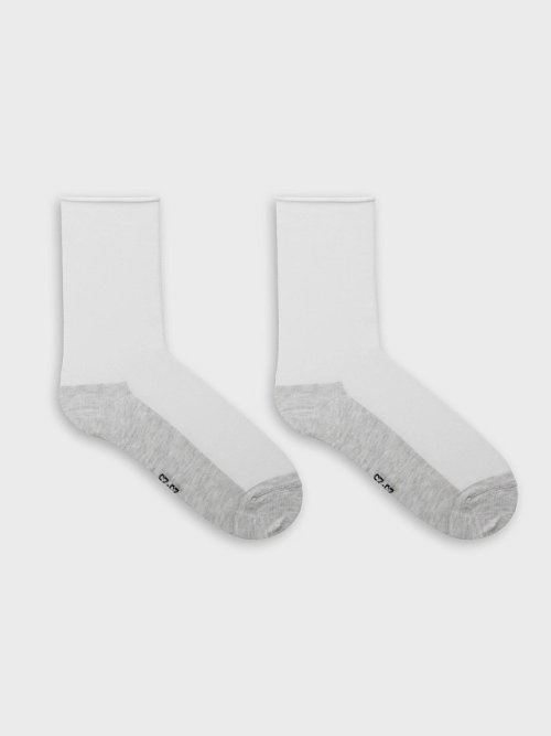 Носки женские высокие белые, фото 5 из 18