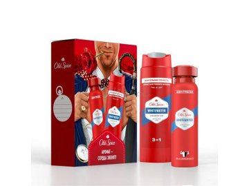 Набор подарочный OLD SPICE (Дезодорант-аэрозоль Whitewater, 150 мл + Гель для душа Whitewater, 250 мл)