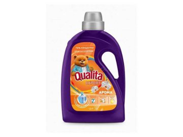 Гель-концентрат QUALITA Expert Арома для стирки цветных и белых тканей, 1.3 л