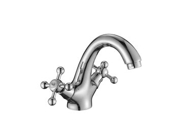 Смеситель Decoroom для умывальника монолитный, хром арт.DR54011