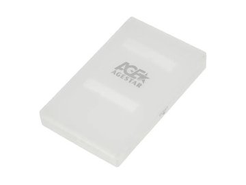 Бокс для накопителей 2.5" AgeStar SUBCP1 White
