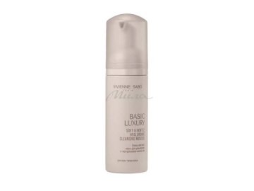 Мусс для умывания VIVIENNE SABO Basic Luxury с гиалуроновой кислотой очень мягкий, 150 мл