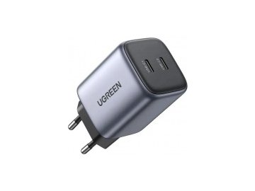 Сетевое з/у ugreen cd294-90573 (nexode usb-c+usb-c, 45w (25w+20w), pd, space gray) в Орше Электросила