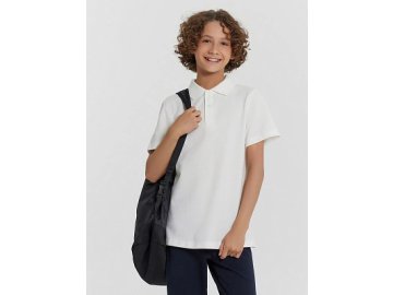 Поло для мальчиков в белом цвете Марк Формель