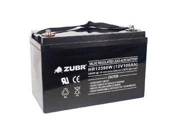 Аккумулятор для ИБП Zubr HR 12-390W (12 В/110 А·ч)